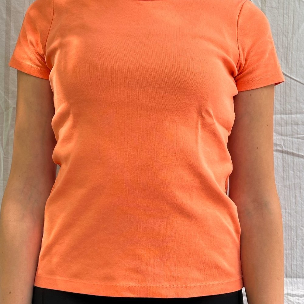 Salmon Land's End Shaped Fit Tee